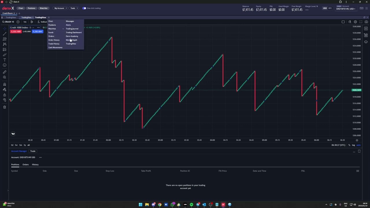 How To Setup Deriv X - By Boatech