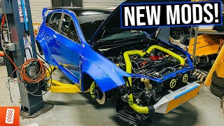 Building the ULTIMATE 2008 Subaru WRX STI Hatchback - Part 6 - DIY Fluoro Yellow!
