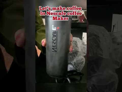 Nescafe Coffee Maker Demo And Review Coffee Coffeemachine