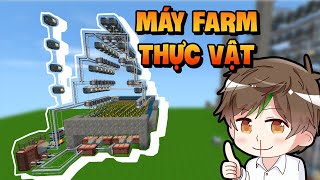 How to build an automatic plant farm in Mini World | RACK AKITO