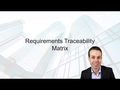 Video: Wat is de traceerbaarheidsmatrix van vereisten in projectbeheer?