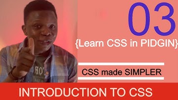 How to do CSS typography | Basics Of CSS | CSS Tutorials | Learn CSS in Pidgin