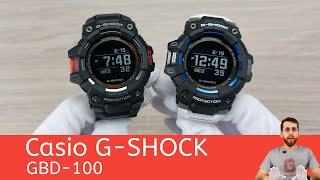 Smart G-SHOCK для тренировок / Casio GBD-100-1E и GBD-100-1A7