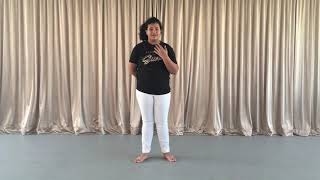Scarlett Summer Asia Renton Grieves performing a showcase for LAMDA Grade 3 Public Speaking