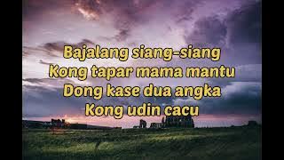 LIRIK UDIN & TOGEL - CHOKY UMASANGADJI