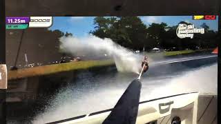 Malibu Open Slalom Mike Bullock Waterski Broadcast Company