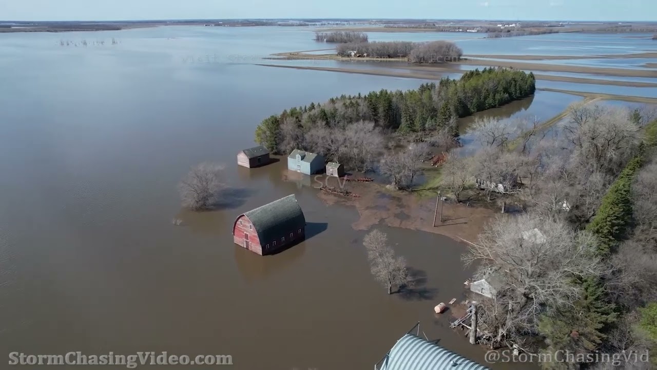 North Dakota Interstate 29 Flooding - 5/4/2022