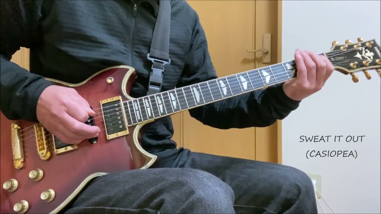 SWEAT IT OUT （CASIOPEA） COVER 自作ギターカラオケ演奏！ 練習記録