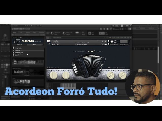 Acordeon Forró Tudo Kontakt + Presentinho | ED Tutoriais