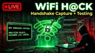 🔴 LIVE — WiFi Security Testing Complete Masterclass | Handshake Capture + Testing | Ethical Hacking screenshot 5