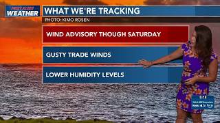 July 31, 2026 Hawaii weather and surf: Elevated winds this weekend- Jen Robbins