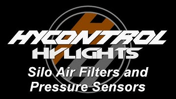Silo Air Filters and Pressure Sensors