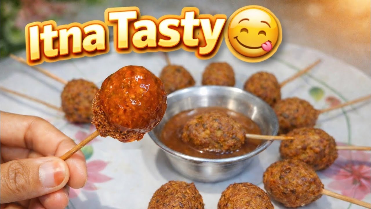Itna Tasty Veg Lollipop 😍 | Chinese Style Recipe