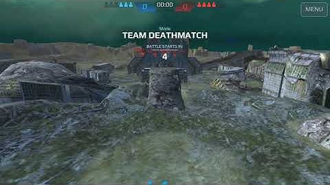 war robots test server - team deathmatch mode , version :3.3.0 (284)