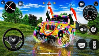 Dollar (Song) Modified Mahindra Yellow Thar😈|| Indian Cars Simulator 3D || Android Gameplay screenshot 3