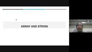 array dan string arduino