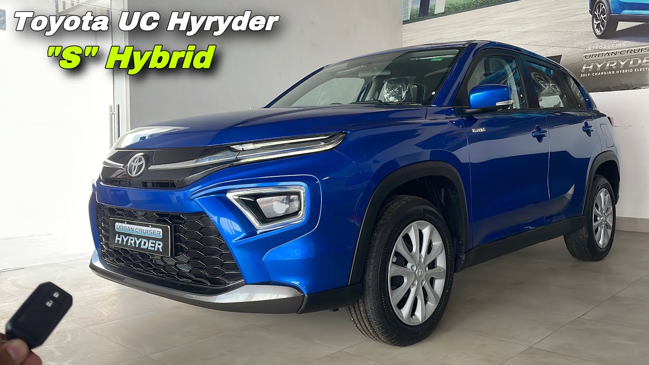 2024 Toyota Urban Cruiser Hyryder S Hybrid Price & Features ??? Hyryder ...