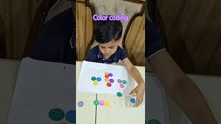 color coding | brain boosting activity | learning is fun | DIY activity #viral #shortvideo #ytshorts
