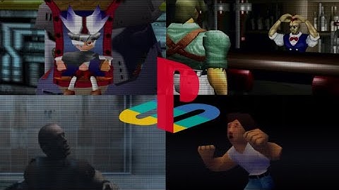 out of context Playstation 1 cutscenes