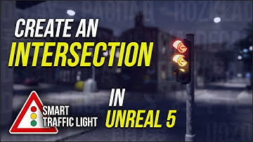 How to create an Intersection — Smart Traffic Light 2.0  for Unreal Engine #ue5
