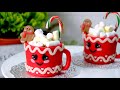 How to Make Peppermint Hot Chocolate Drink Fruit Cake!