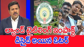 ల్యాండ్ టైటిలింగ్ ఇంపాక్ట్ .. డిసైడ్ అయిన ఓటర్..: Mahaa vamsi Analysis | land Titling Act Impact