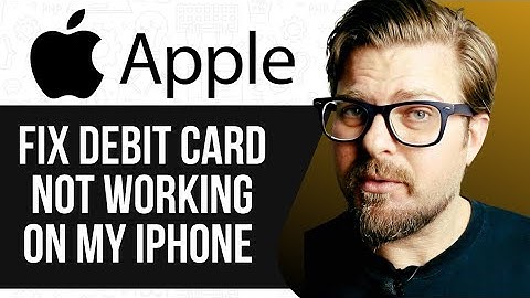 HOW TO FIX DEBIT CARD NOT WORKING ON IPHONE (WORKING) 2025!