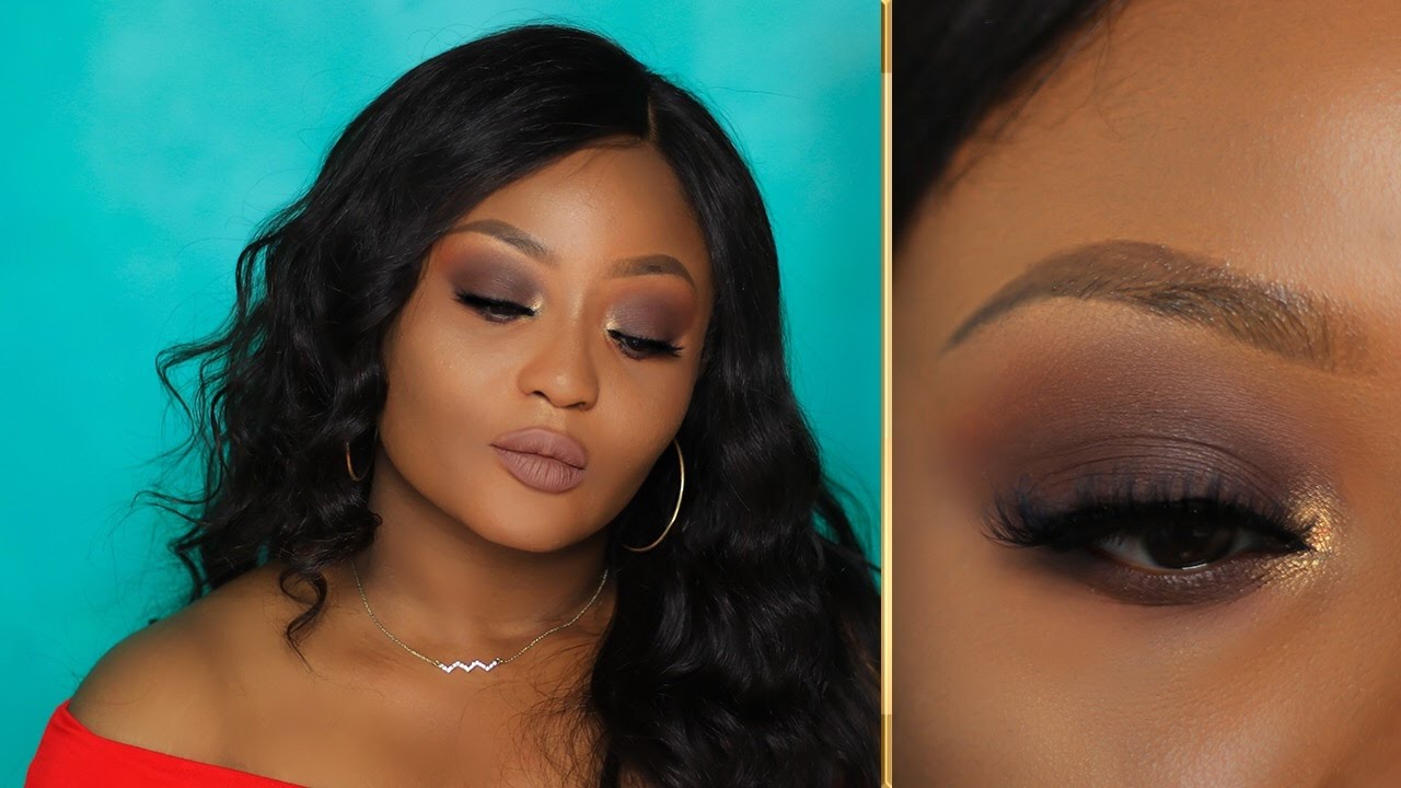 Brown Smokey Eye Makeup Tutorial