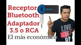 Receptor de Audio Bluetooth Salida 3.5, adaptador bluetooth, transmisor bluetooth, receptor wireless