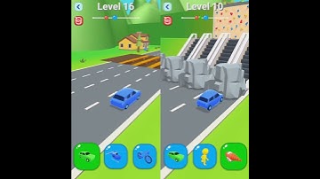 Shape-shifting Gameplay All Levels iOS,Android Walkthrough Mobile Game Stick Race New Level APE19S