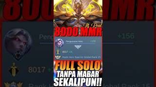 8000 Mmr Its Real Full Solo Tanpa Mabar Sekalipun