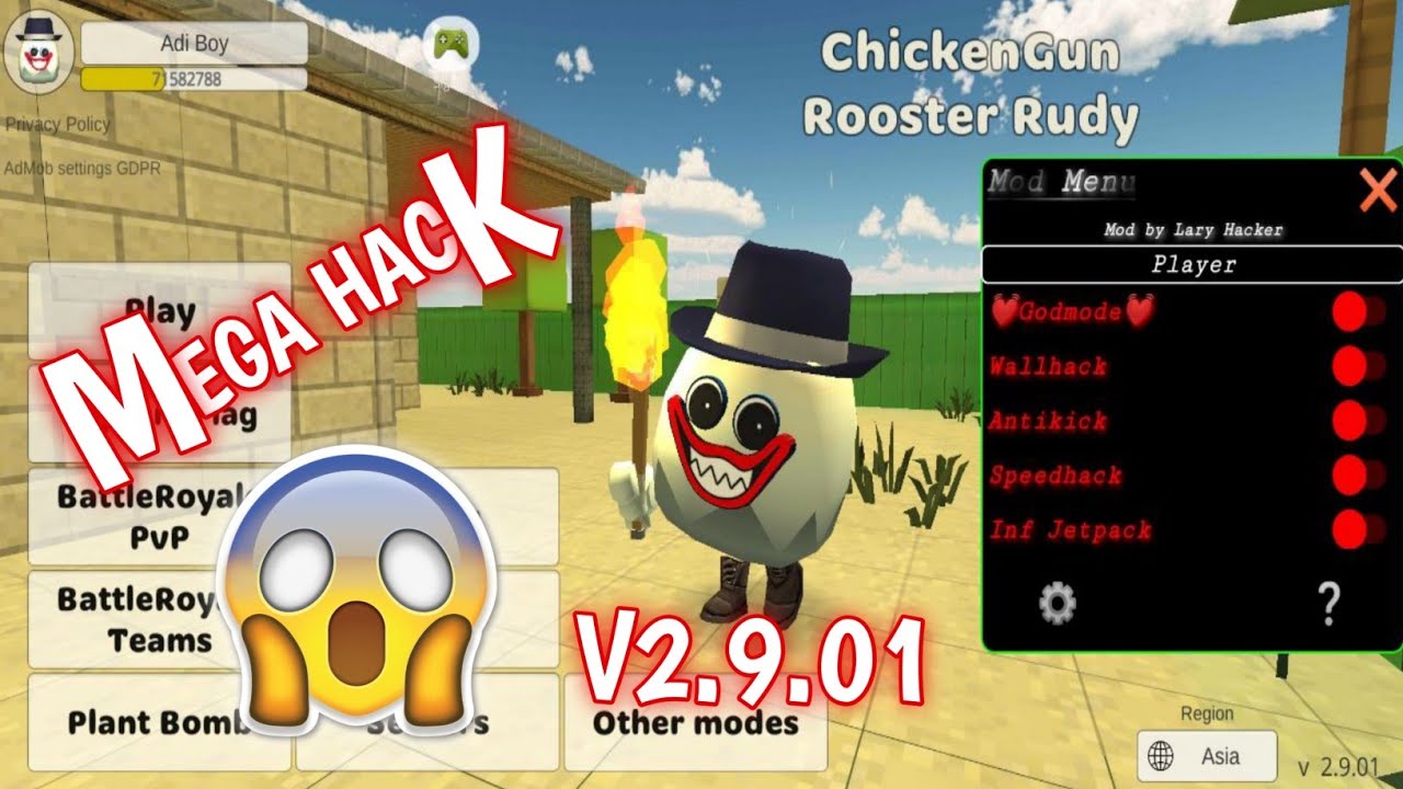 Читы чикен ган 3.9 02 бомб хакер. Chicken Gun Mod menu. Chickens Gun мод меню 1.9.9. Chicken Gun Mod menu 1.2.9. Chicken Guns Mod меню.