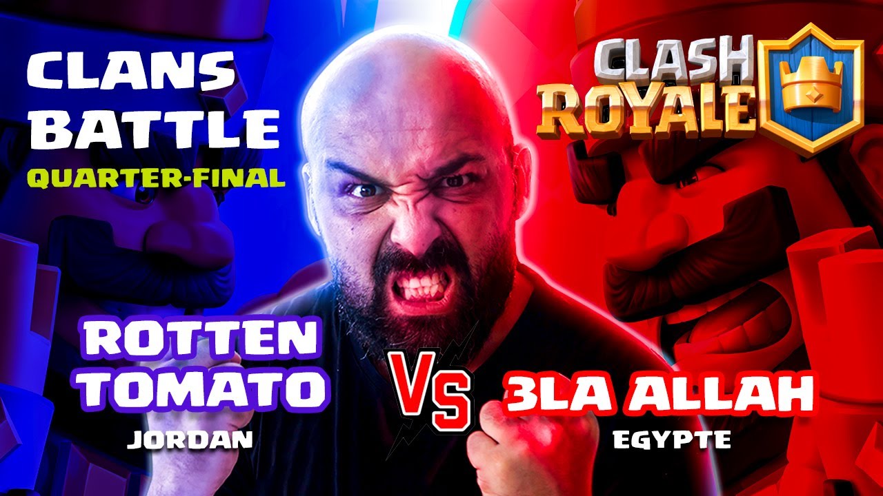 CLANS BATTLE 1/4: ROTTEN TOMATO VS 3LA ALLAH - YouTube