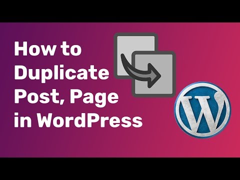 WordPress Duplicate Post Plugin Tutorial – How to Duplicate Post, Page in WordPress