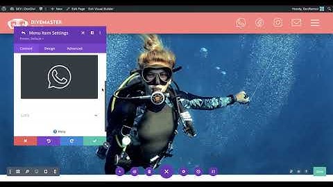 Header DiviMenu  - Social Items + Megamenu