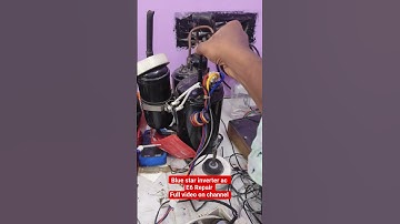 E6 Error Code on Blue Star Inverter AC | Step-by-Step Repair Guide