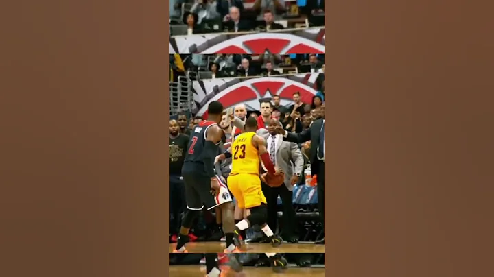 This shot by LeBron James was cold! 🥶🥶 #shorts