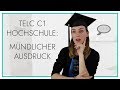 telc Deutsch C1 Hochschule | Mündlicher Ausdruck