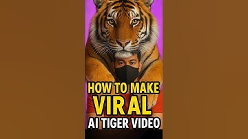 🔥 Create VIRAL AI Videos Like This! 🐅 | Learn the Secret Trick💥 #shorts #aitiger #viralvideo