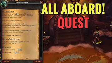 All Aboard! Quest (WoW MOP)