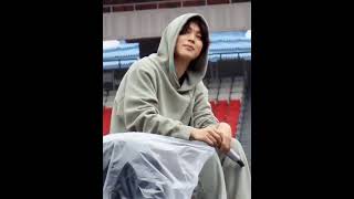 cute Jimin during soundcheck PTD Seoul stage concert ll BTS concert ll day 3 ll March 13