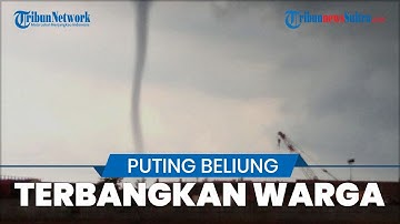 Angin Puting Beliung di Pamekasan, Membawa Terbang Seorang Warga Setinggi 2 Meter