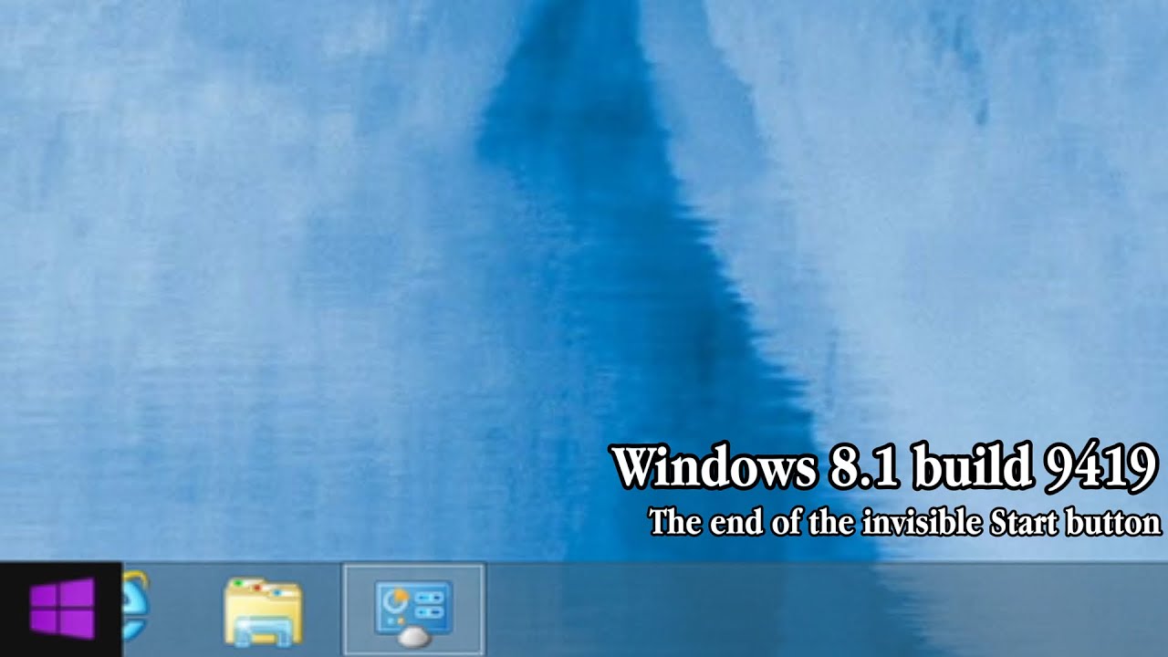 Windows 8.1 build 9419 - YouTube