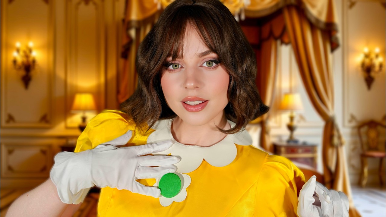 ASMR Daisy Is Obsessed w/ You, Her 1-Up Date 👑 Mario Roleplay | Personal Attention, Soft-Spoken