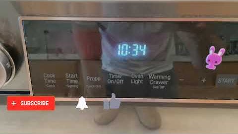 How To Change Time on LG Range