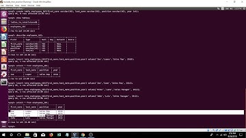 MySQL/MariaDB Basics