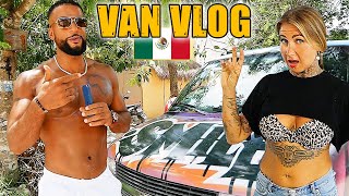 VAN VLOG mit JUSTINE 😎 AB NACH CANCUN 🏝️ BEACH, MALL & ROOM TOUR - Leon Lovelock