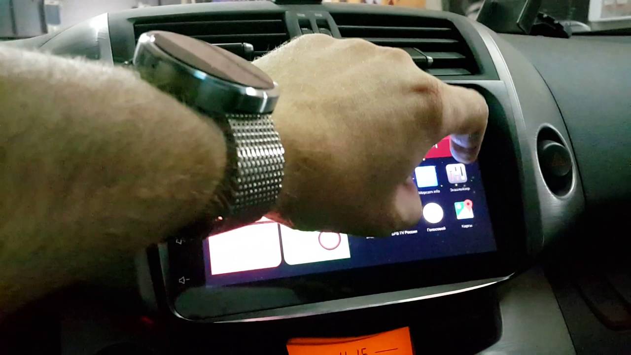 Обзор Штатной магнитолы Toyota Rav 4 2008 (8")android 4.4.2(Penhui)