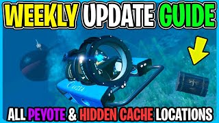 GTA Online Weekly Update GUIDE! ALL Peyote Plant & Hidden Cache Locations! by SubscribeForTacos 5,164 views 3 hours ago 12 minutes, 21 seconds