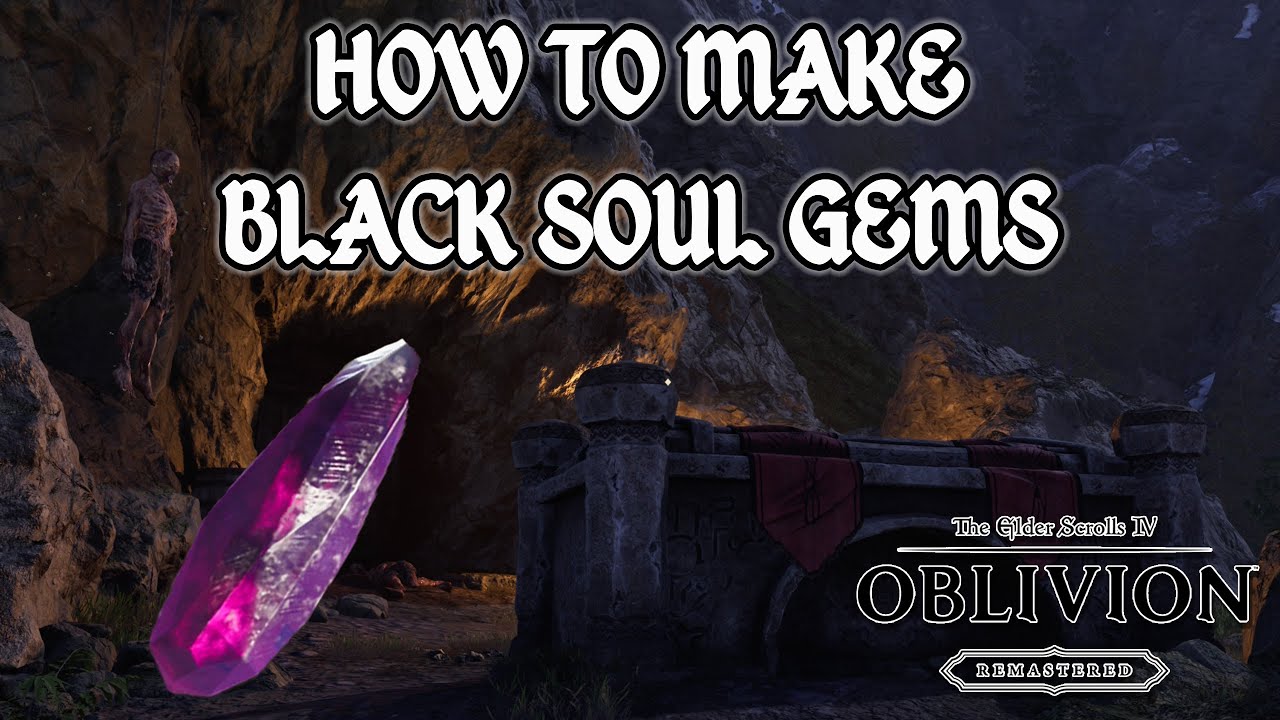 How To Make Black Soul Gems! - YouTube